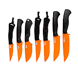 Image of Montana Knife Company BLAZE ORANGE CERAKOTETM SET - FULL SET OF 7 141C565D