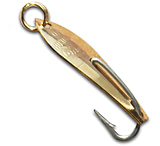 Image of Huntington Lures Huntington Original Drone Spoon, 2 1/4in Size 6 Hook