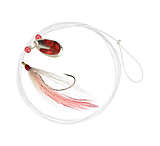 Image of Hurricane FS32403-1/0 FS32403-1/0 Fluke Rig Spinner &amp; Bucktail 1/0 White 60LB