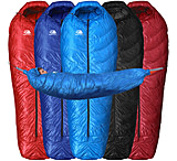 Image of Hyke &amp; Byke Crestone Hammock Compatible Ultralight Down Sleeping Bag, 650FP WR, 0F Degrees