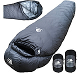 Image of Hyke &amp; Byke Katahdin Fill Power Hydrophobic Sleeping Bag w/ Advanced Synthetic, 625FP, 15F Degrees