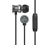 Image of HyperGear dBm Metal Earphones w/Mic, Black