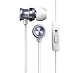 Image of HyperGear dBm Metal Earphones w/Mic, Silver