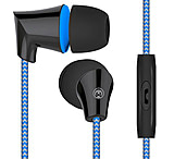 Image of HyperGear Sound Wavez Braided Earphones w/Mic, Blue