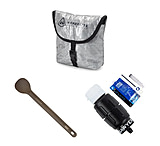 Image of Hyperlite Mountain Gear Micro Squeeze Water Filter, Repack &amp; Long Spoon Backpacking Kitchen Bundle