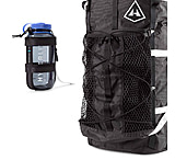 Image of Hyperlite Mountain Gear Porter Accessory Bundle, Black Stuff Pocket &amp; Nalgene Bottle Holder by Hyperlite Mountain Gear