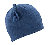 Image of Ibex Top Knot Hat - Men's-Dark Blueprint Heather
