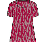 Image of Icebreaker 150 Tech Lite II Short Sleeve Scoop Glacial Flow T-Shirt - Women's