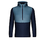 Image of Icebreaker Descender Hybrid Long Sleeve Half Zip Hood - Mens