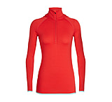 Image of Icebreaker Fluid Zone Long Sleeve Half Zip Hood - Women's