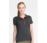 Image of Icebreaker Harmony Polo - Women's-Jet-X-Small