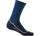 Image of Icebreaker Hike Lite Crew Sock Clearance - Men's-Largo/Silver/Admiral-X-Large