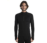 Icebreaker 300 MerinoFine Polar LS Half Zip Baselayer Top - Men's