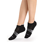 Icebreaker Multisport Light Micro Socks - Women's, Black/Snow/Metro Heather, Medium, IB105128377M