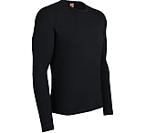 Image of Icebreaker Oasis Long Sleeve Crewe 200 Clearance - Men's - Black L