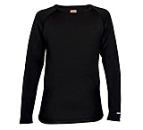 Image of Icebreaker Oasis Long Sleeve Crewe 200 - Kid's-10-Black