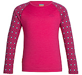 Image of Icebreaker Oasis Long Sleeve Crewe Align - Kids'