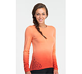 Image of Icebreaker Oasis Long Sleeve Flourish Crewe Top - Women's