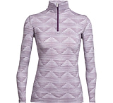 Image of Icebreaker Oasis Long Sleeve Half Zip Diamond Line - Women's