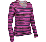 Image of Icebreaker Oasis Long Sleeve V Shoreline Top - Women's