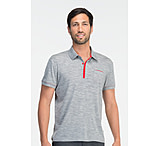 Image of Icebreaker Quattro Short Sleeve Polo Clearance - Men's-Metro-Small