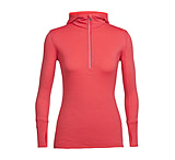 Image of Icebreaker Rush Long Sleeve Half Zip Hood