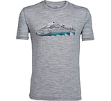 Image of Icebreaker Tech Lite Short Sleeve Crew Fin Peaks - Mens
