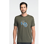 Image of Icebreaker Tech T Lite Short Sleeve Logbike Clearance - Men's-Cargo-X-Large