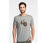 Image of Icebreaker Tech T Lite Short Sleeve Logbike Clearance - Men's-Fossil-Large