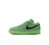Image of Jordan Air Jordan 1 Low SE Big Kids' Shoes in Green IV6507-337 D6E05237