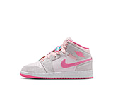 Image of Jordan Air Jordan 1 Mid Alt SE Big Kids' Shoes in Grey II0592-001 F14FF181