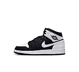 Image of Jordan Air Jordan 1 Mid Big Kids' Shoes in Black IX3526-010 43FEFEC0
