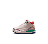 Image of Jordan 3 Retro Play Your Way Baby/Toddler Shoes in White IO2075-100 DB9966F8