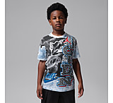 Image of Jordan Big Kids' AJ3 True Blue Retro T-Shirt in White 95G451-001 1C7A8C7B