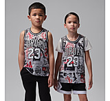 Image of Jordan Little Kids' Printed 23 Jersey in Grey 85C655-709 B314E40C