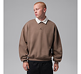 Image of Jordan Men's Jordan Brooklyn Oversized Fleece Crew-Neck Sweatshirt in 0B9147C5