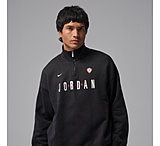 Image of Jordan Men's Jordan Flight Graphic Fleece 1/4-Zip in Black IF1816-010 79B6A576