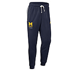 Image of Jordan Men's Michigan Sideline Standard Issue Jordan Brand Dri-FIT College Taper Pants in Blue 0JB041SMWN-WL2 F7CCC468