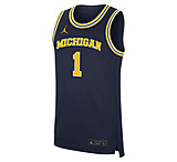Image of Jordan Men's Michigan Wolverines Replica Jordan Brand College Basketball Jersey in 2B639536