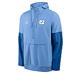 Image of Jordan Men's North Carolina Anorak Jordan Brand College 1/2-Zip Hooded Jacket in Blue 0JAT0DWWNCN-PTU D45FE8B3