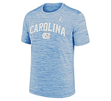 Image of Jordan Men's North Carolina Primetime Arch Logo Velocity Jordan Dri-FIT College T-Shirt in Blue NKPQ4EYNCN-VFM 906A6CF3