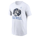 Image of Jordan Men's North Carolina Primetime Logo Mantra Jordan College T-Shirt in White N19910ANCN-BX7 B881EF03