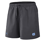 Image of Jordan Men's North Carolina Primetime Primary Logo Jordan Brand Dri-FIT College Form Shorts in Grey 0J5T06FNCN-8DV 7D8ACB50