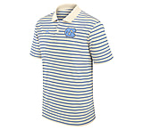 Image of Jordan Men's North Carolina Striped Jordan Brand Dri-FIT College Polo in Brown 0JLX0F2QNCN-QX7 B452C82E