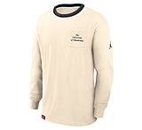 Image of Jordan Men's Oklahoma Athletic Prep Max90 Pocket Logo Jordan Brand College Long-Sleeve T-Shirt in Brown 0JND014MOKN-UPP 712731D9