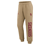 Image of Jordan Men's Oklahoma Primetime Club Jordan Brand College Jogger Pants in Brown 0JSU2FEOKN-YUW B288C378