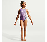 Image of Jordan Nike Gymnastics Jordan Chiles Big Kids' Precision Leotard in Multicolor NKY058-69E 2CDC12AA