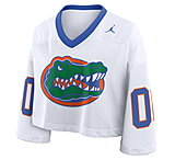 Image of Jordan Women's Florida Logo Jordan Brand Dri-FIT College Cropped Jersey in White 0JO3062NUFN-2B9 805D177F