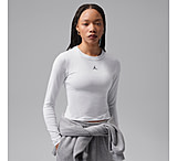Image of Jordan Women's Jordan Brooklyn Essentials Long-Sleeve Mid Layer T-Shirt in 47A6F972