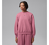 Image of Jordan Women's Jordan Brooklyn Fleece Crew-Neck Sweatshirt in 86621F45